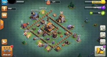 Centro de vila Nivel 10 [Clash of clãns]
