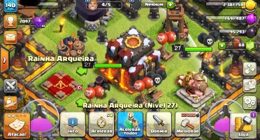 Centro de vila Nivel 10 [Clash of clãns]