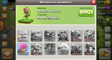 Centro de vila Nivel 10 [Clash of clãns]