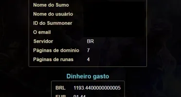 Conta Gold 5 - 104 Campeões 50 Skins