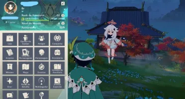 Conta Genshin AR 55 Xiao/Venti/Diluc/Qiqi/Shogun/Albedo