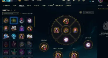 conta de lol, lee punhos divinos, 7 skins, lvl 40 37 champs