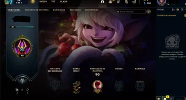 conta de lol, lee punhos divinos, 7 skins, lvl 40 37 champs