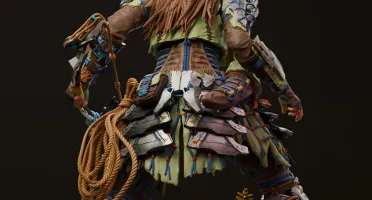 Aloy Horizon Playstation 3d stl