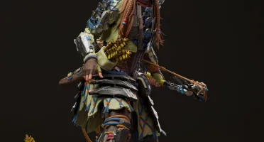 Aloy Horizon Playstation 3d stl