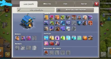 Clash of Clans CV 12 Bem upado!
