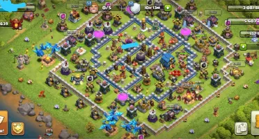 Clash of Clans CV 12 Bem upado!