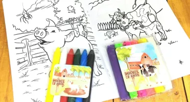 Kit Colorir e Modelar Fazendinha com Revista G