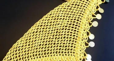 Bandana de Cabelo em Crochê