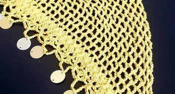 Bandana de Cabelo em Crochê