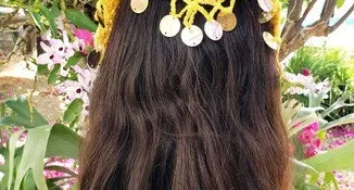 Bandana de Cabelo em Crochê