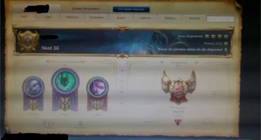 Conta de LoL S1, ouro 2