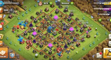 Clash of clãs CV 12 quase full
