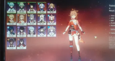 Conta AR 28 YOIMIYA + QIQI+ Lança de Jade Primitiva