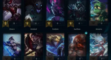 CONTA MONO SHACO GOLD 2 PARA SMURFAR 91% WIN RATE
