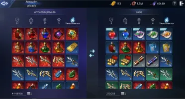 MIR4 Conta Server NA LVL 72 86k Power
