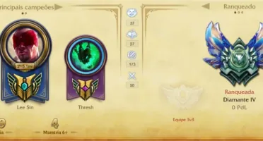 Conta League of legends D4