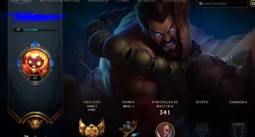 Vendo conta no lol rara
