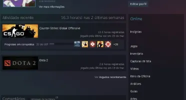 CONTA CS GO- LVL 18 GC
