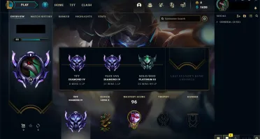CONTA DIAMANTE com Ezreal pulsefire