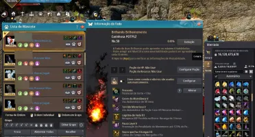 Conta BDO,789 GS, barraca, fada pot5 Pegasus t10, 2 potes