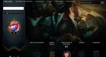 Conta de Lol Nivel 30 Unranked