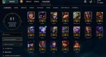 Conta de Lol Nivel 30 Unranked
