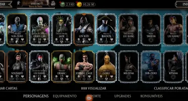 Conta mortal kombat com 3 brut