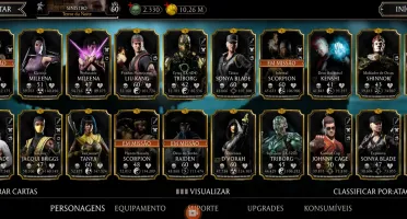 Conta mortal kombat com 3 brut