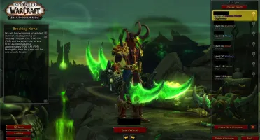 Conta de WoW Shadownlands