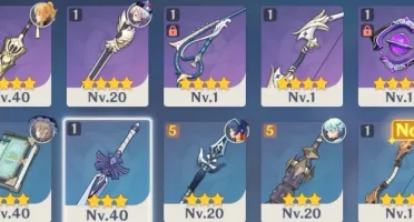 GENSHIN IMPACT / AR25 / QIQI + JEAN + ALBEDO + 10 SR