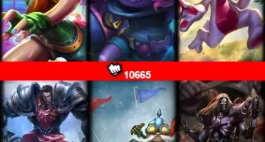 CONTA LOL PRATA 5 + 10 SKINS + 37 CAMPEÕES