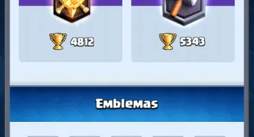 Conta Clash Royal Cv12 , Todas cartas algumas full