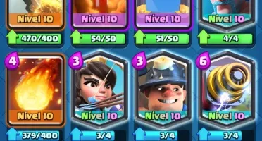 Conta Clash Royal Cv12 , Todas cartas algumas full