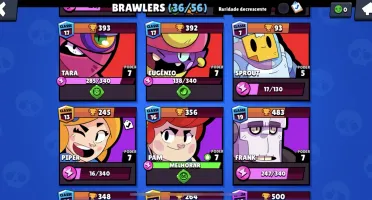 Conta Brawl Stars 10888 troféus