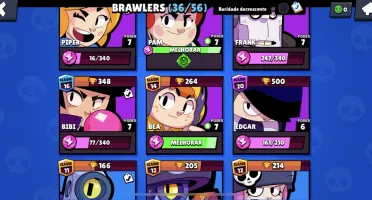 Conta Brawl Stars 10888 troféus