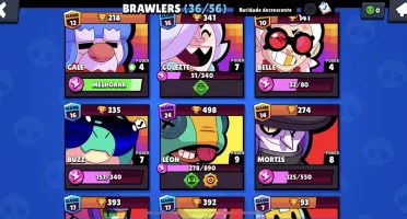 Conta Brawl Stars 10888 troféus