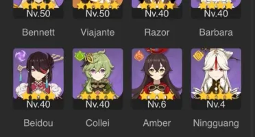 Conta Honkai Star Rail + Genshin com vários 5⭐️