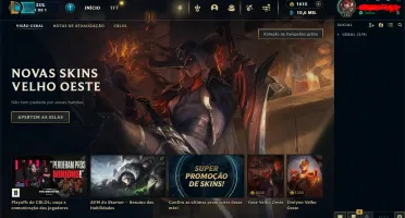 Conta League of Legends + 1615RP