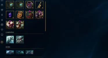 Conta LOL P1 last season