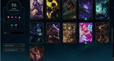 Conta LOL P1 last season