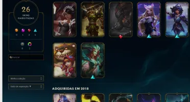 Conta LOL P1 last season