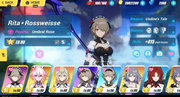 Honkai Impact Conta "End Game" HoS - HoR - Asuka + skin