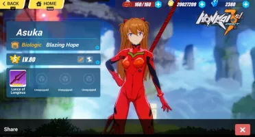 Honkai Impact Conta "End Game" HoS - HoR - Asuka + skin