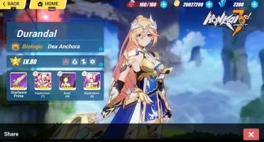 Honkai Impact Conta "End Game" HoS - HoR - Asuka + skin