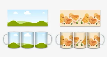 8 Mockups para Caneca - Use no Canva Sem Complicações