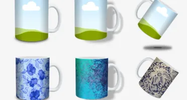 8 Mockups para Caneca - Use no Canva Sem Complicações