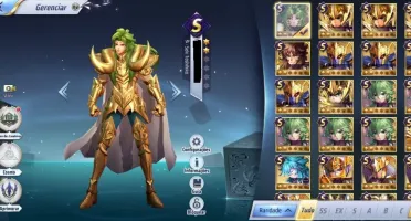 Conta Saint Seiya Awakening KotZ