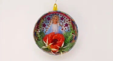 Relicário Redondo Nossa Senhora das Graças