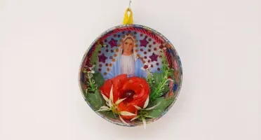 Relicário Redondo Nossa Senhora das Graças